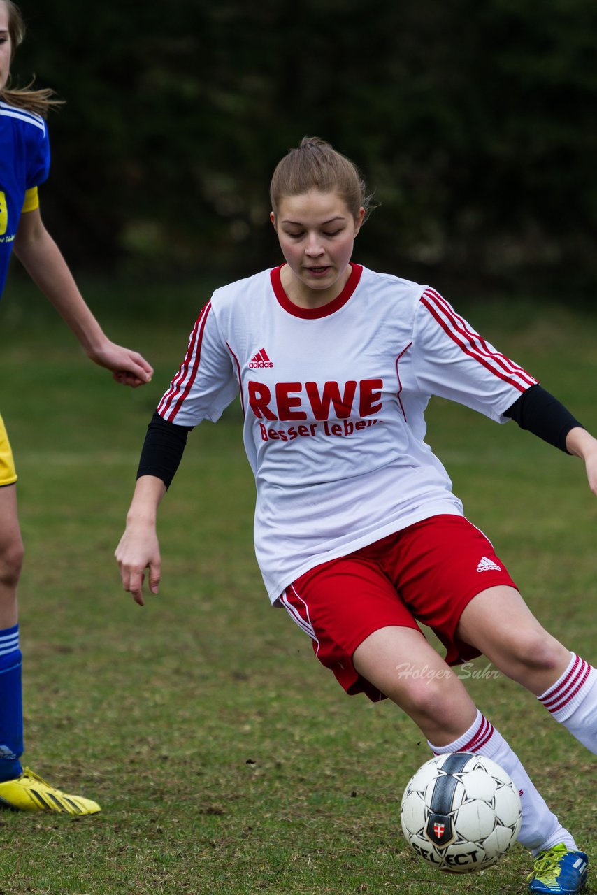 Bild 281 - B-Juniorinnen Tus Tensfeld - TSV Gnutz o.W. : Ergebnis: 1:3